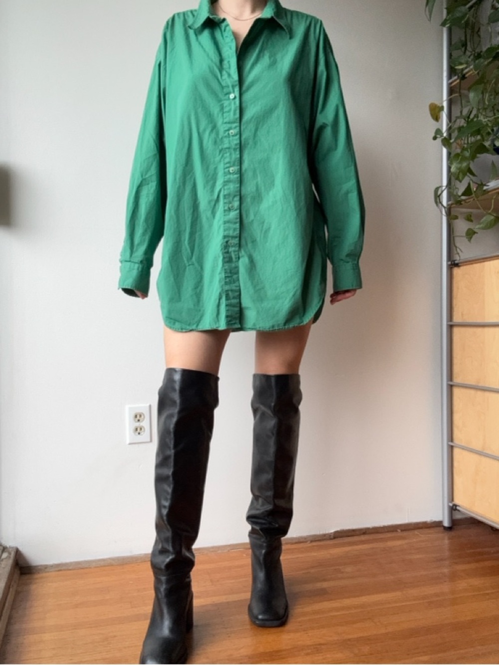 Sunday Best Emerald Green Button-Down Shirt